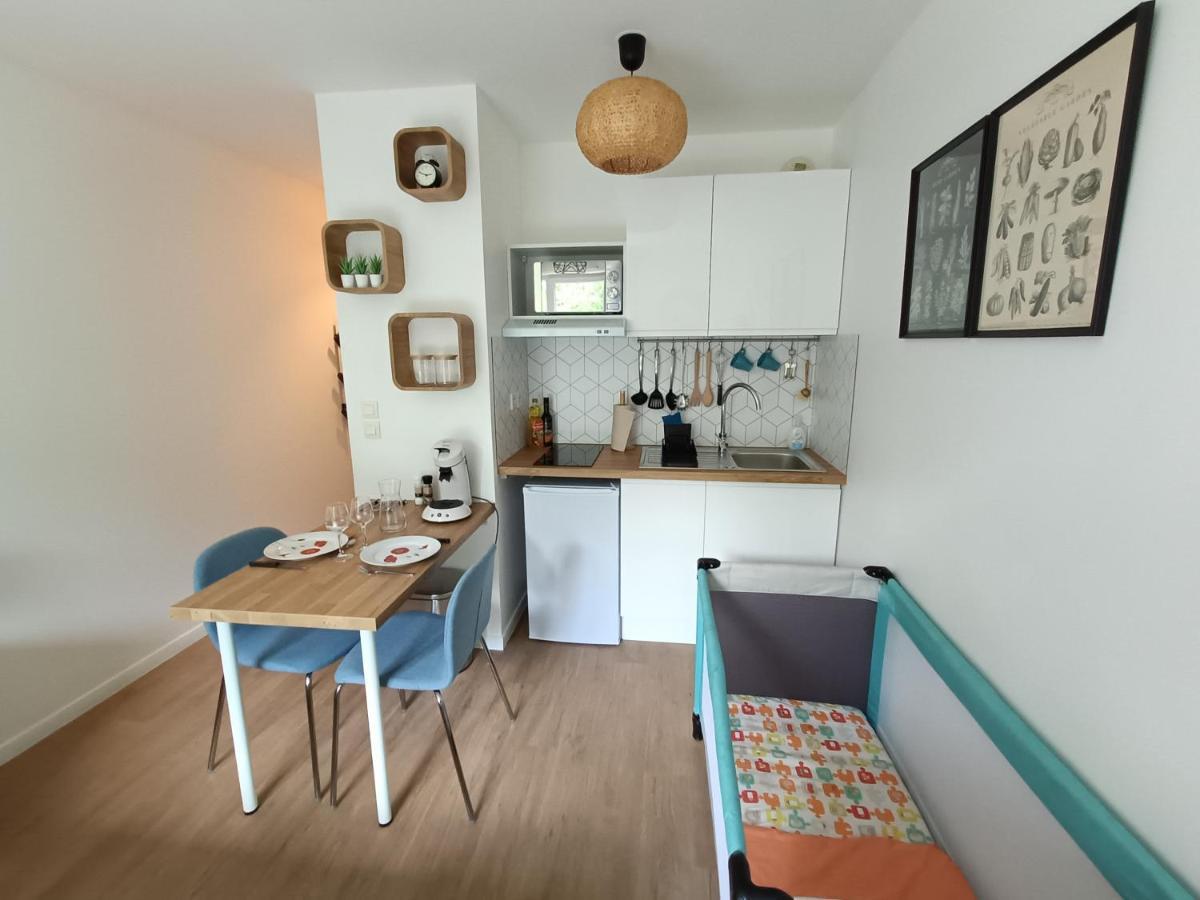 Studio Cosy Neuf + Lit Bebe A 4 Minutes Rer A 蒙泰夫兰 外观 照片