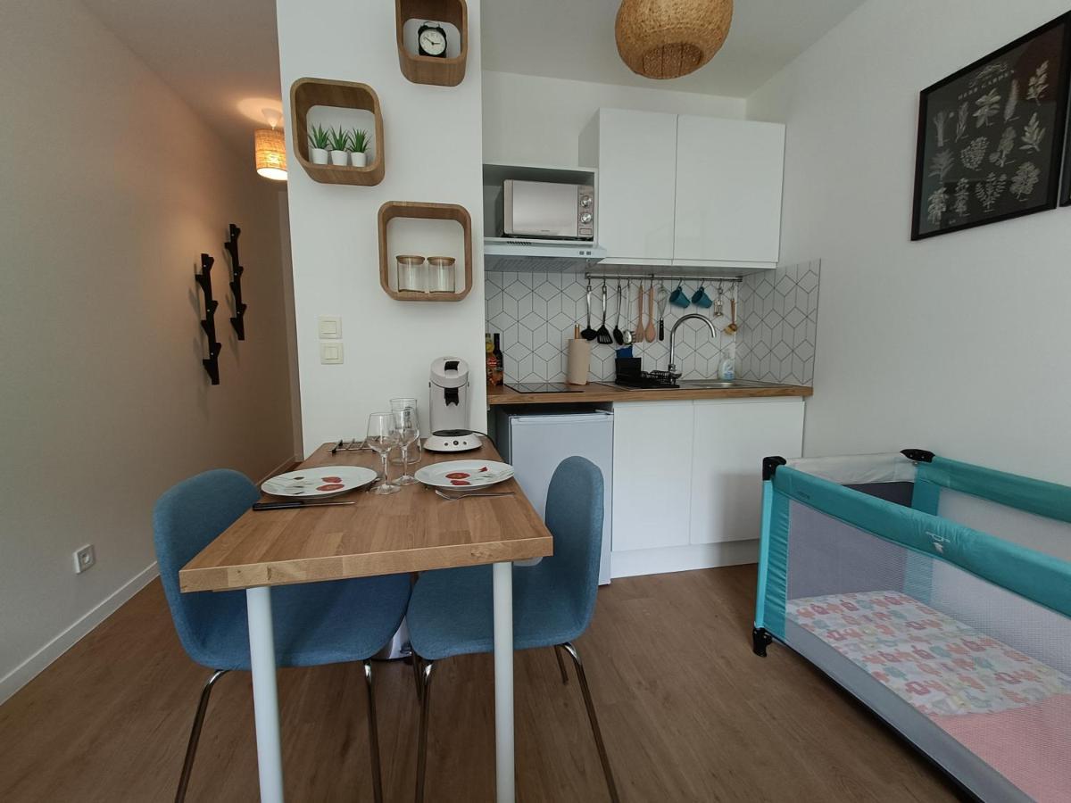 Studio Cosy Neuf + Lit Bebe A 4 Minutes Rer A 蒙泰夫兰 外观 照片