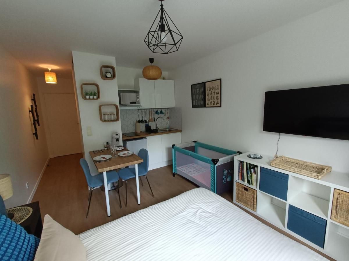Studio Cosy Neuf + Lit Bebe A 4 Minutes Rer A 蒙泰夫兰 外观 照片