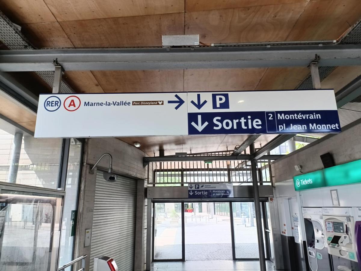 Studio Cosy Neuf + Lit Bebe A 4 Minutes Rer A 蒙泰夫兰 外观 照片